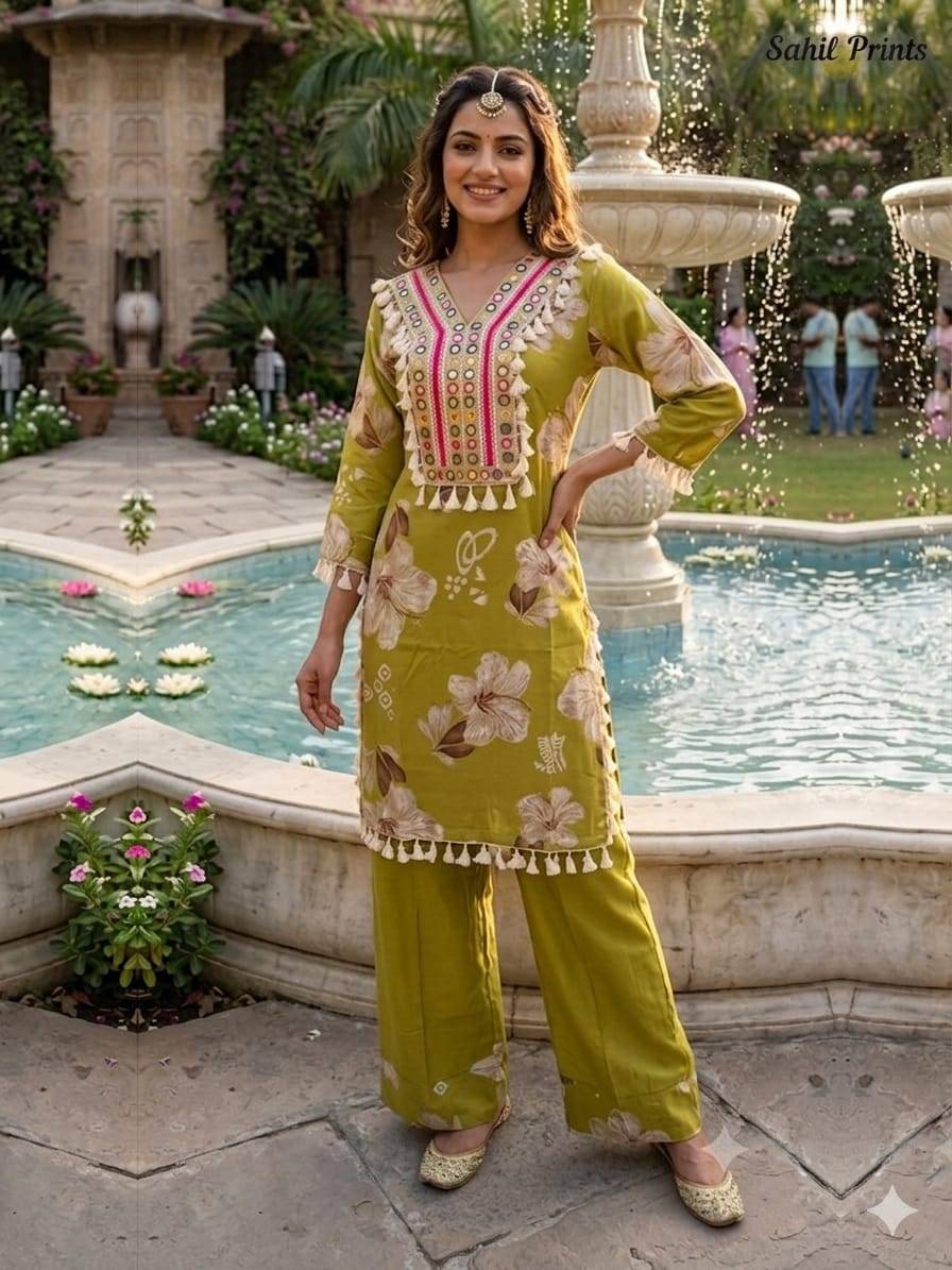 1041 Series By Fashid Designer Ethnic Wear Collection Rayon Kurtis At Wholesale Price